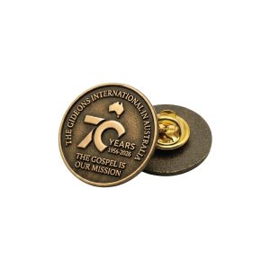 70 Years Brass Pin (Limited Edition)