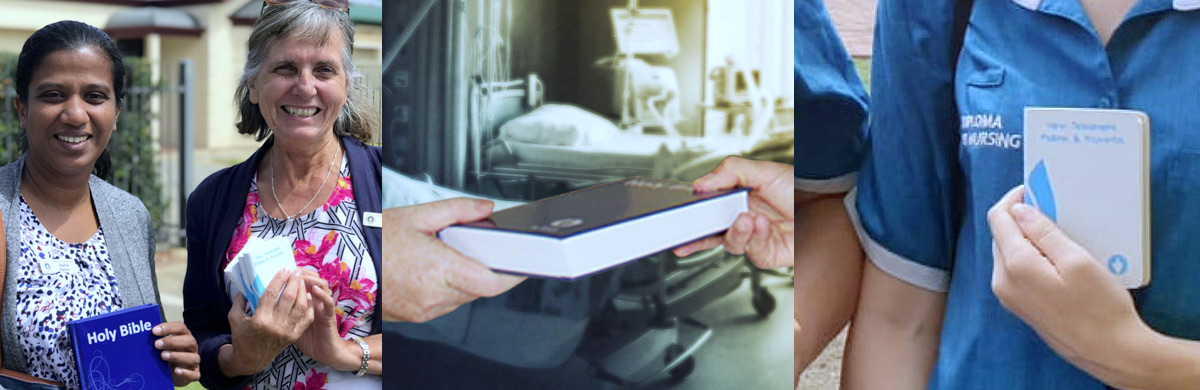 Bibles for medical facilities
